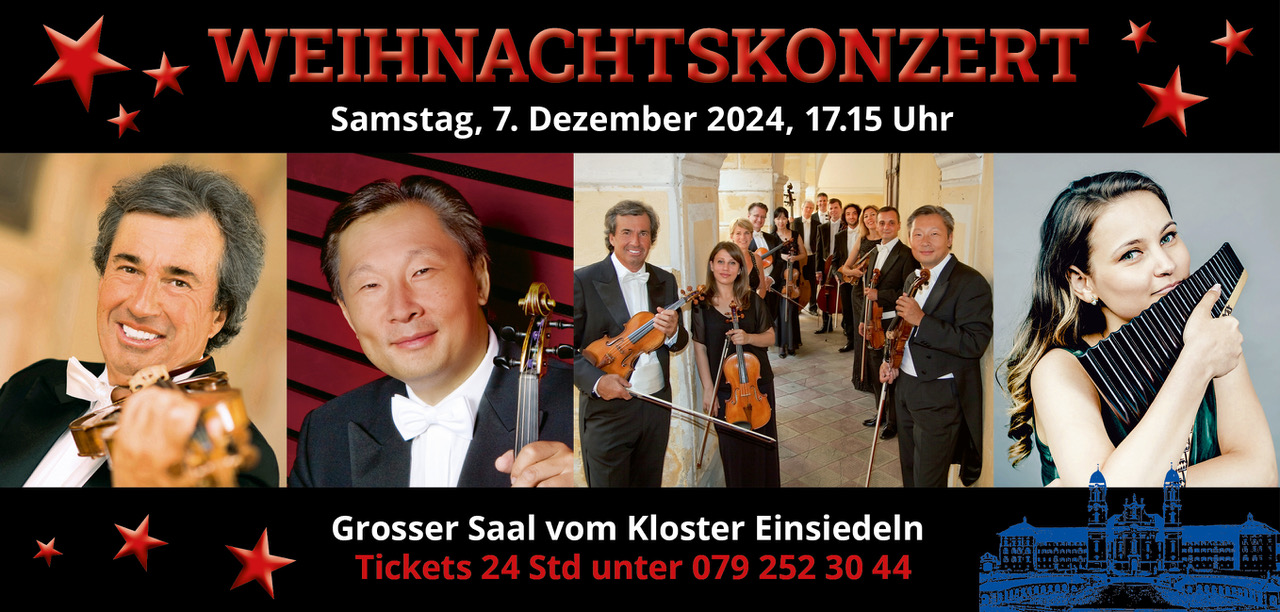 Banner Weihnachtskonzert 2024